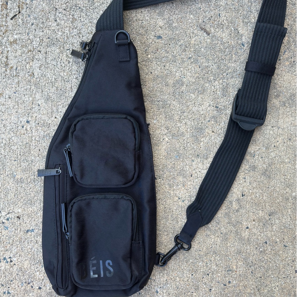 BEIS Black Belt Bag